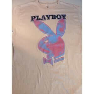 Playboy tshirt size M with that Andy Warhol 3D print, this is yours!